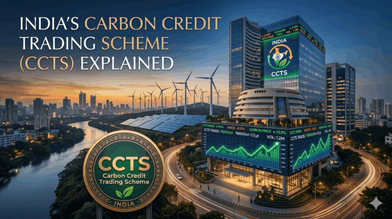 India's Carbon Credit Trading Scheme (CCTS) Explained