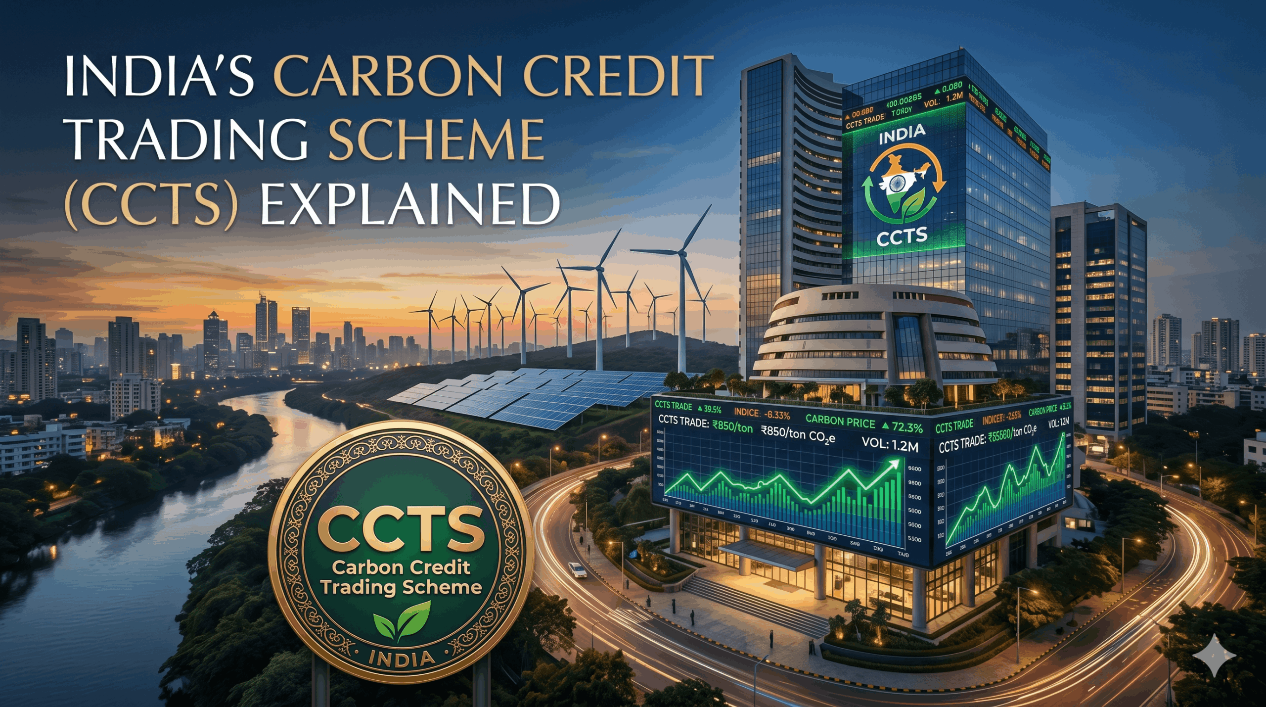 India's Carbon Credit Trading Scheme (CCTS) Explained