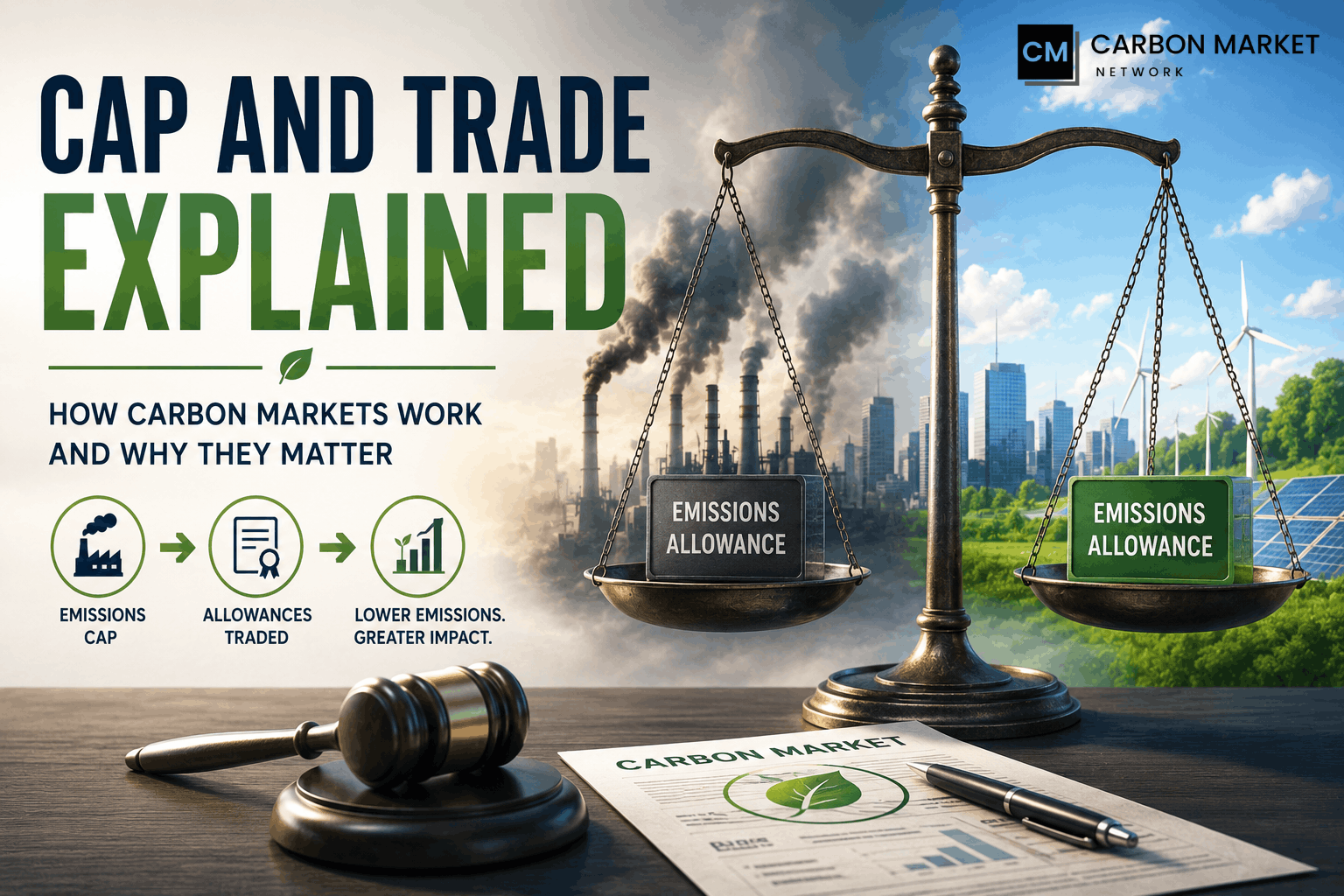 Cap and Trade Explained: How Carbon Markets Work and Why They Matter
