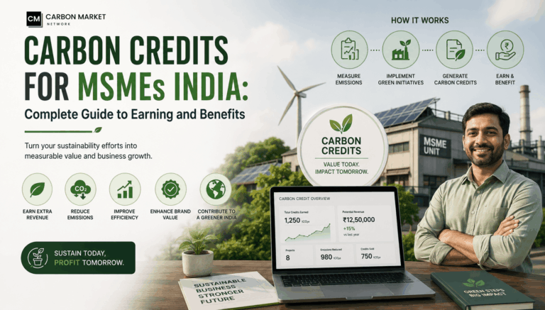 Carbon Credits for MSMEs India: Complete Guide to Earning and Benefits