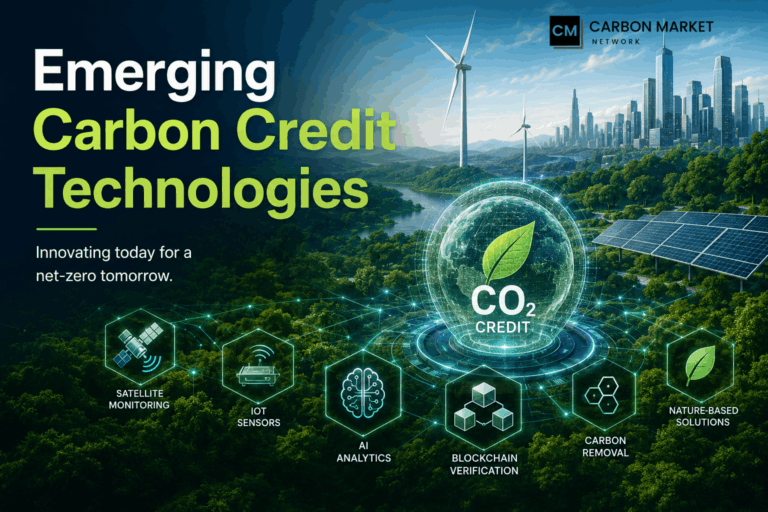 Emerging Carbon Credit Technologies