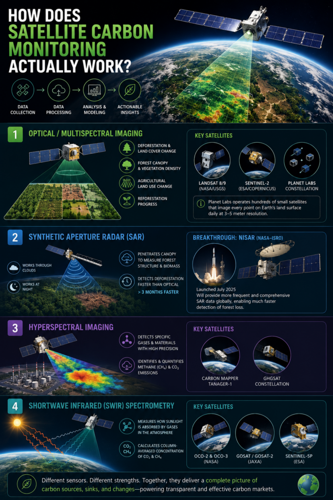 How Does Satellite Carbon Monitoring Actually Work