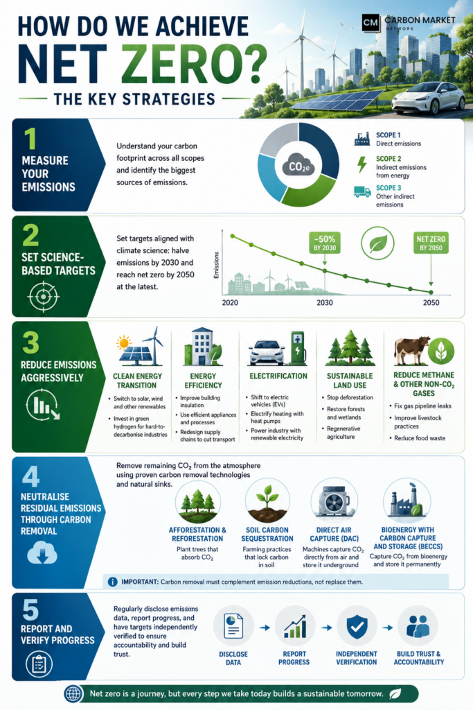 How do we achieve net zero