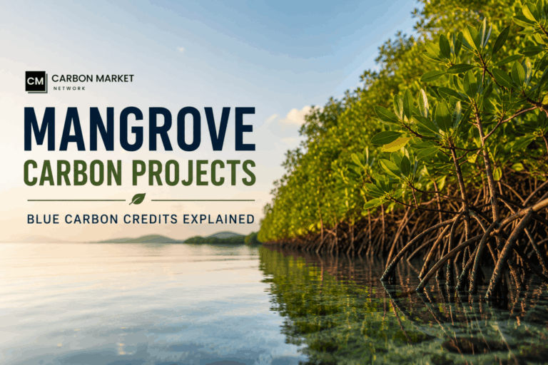 Mangrove Carbon Projects: Blue Carbon Credits Explained)
