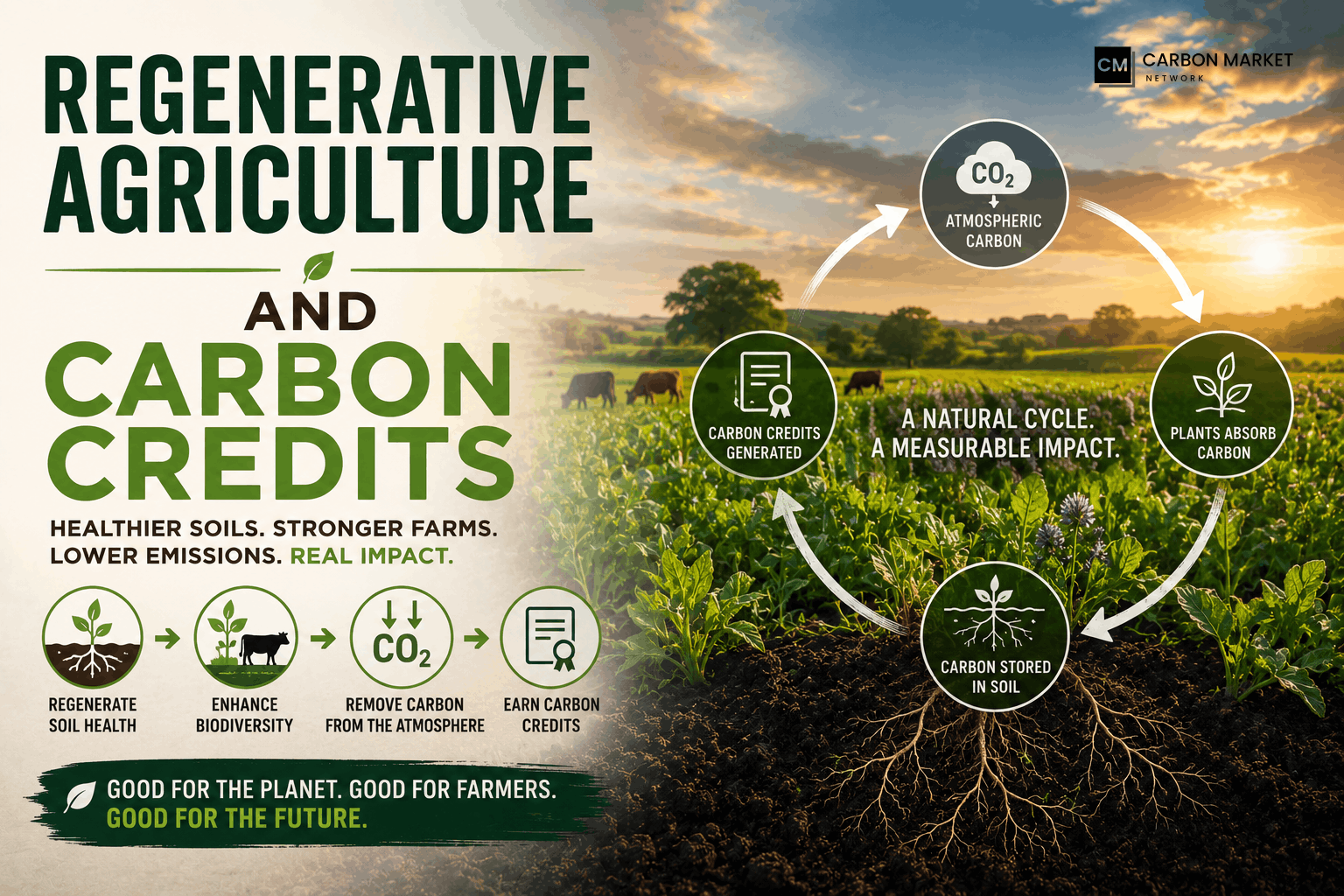 Regenerative Agriculture and Carbon Credits