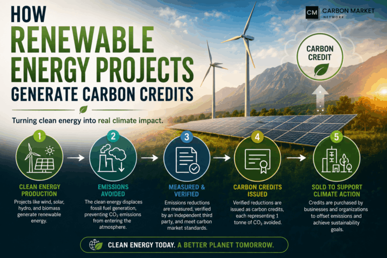 Renewable Energy Projects Generate Carbon Credits