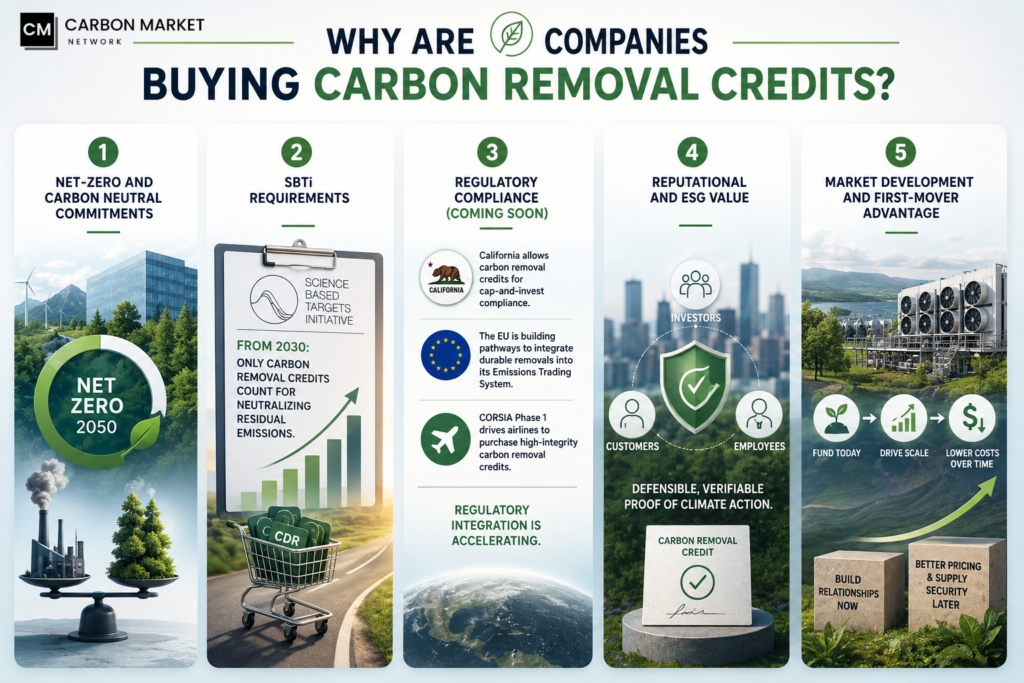 Why Are Companies Buying Carbon Removal Credits?