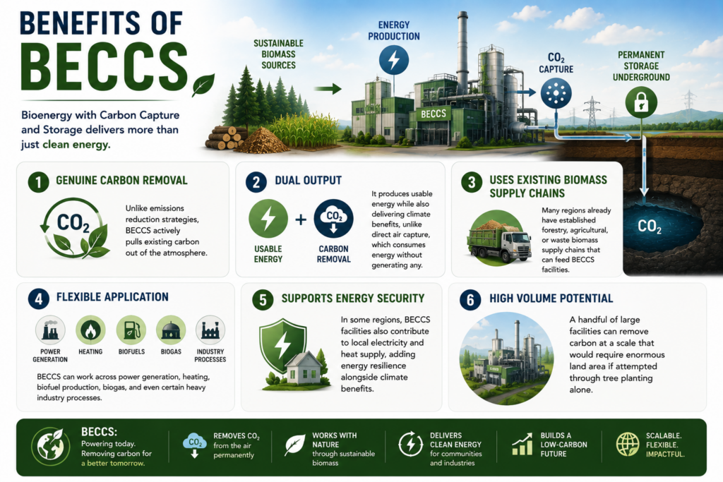 Benefits of BECCS