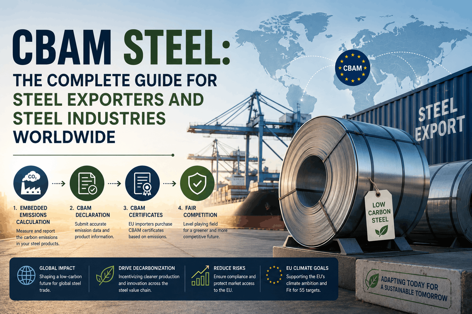 CBAM Steel The Complete Guide for Steel Exporters and Steel Industries Worldwide
