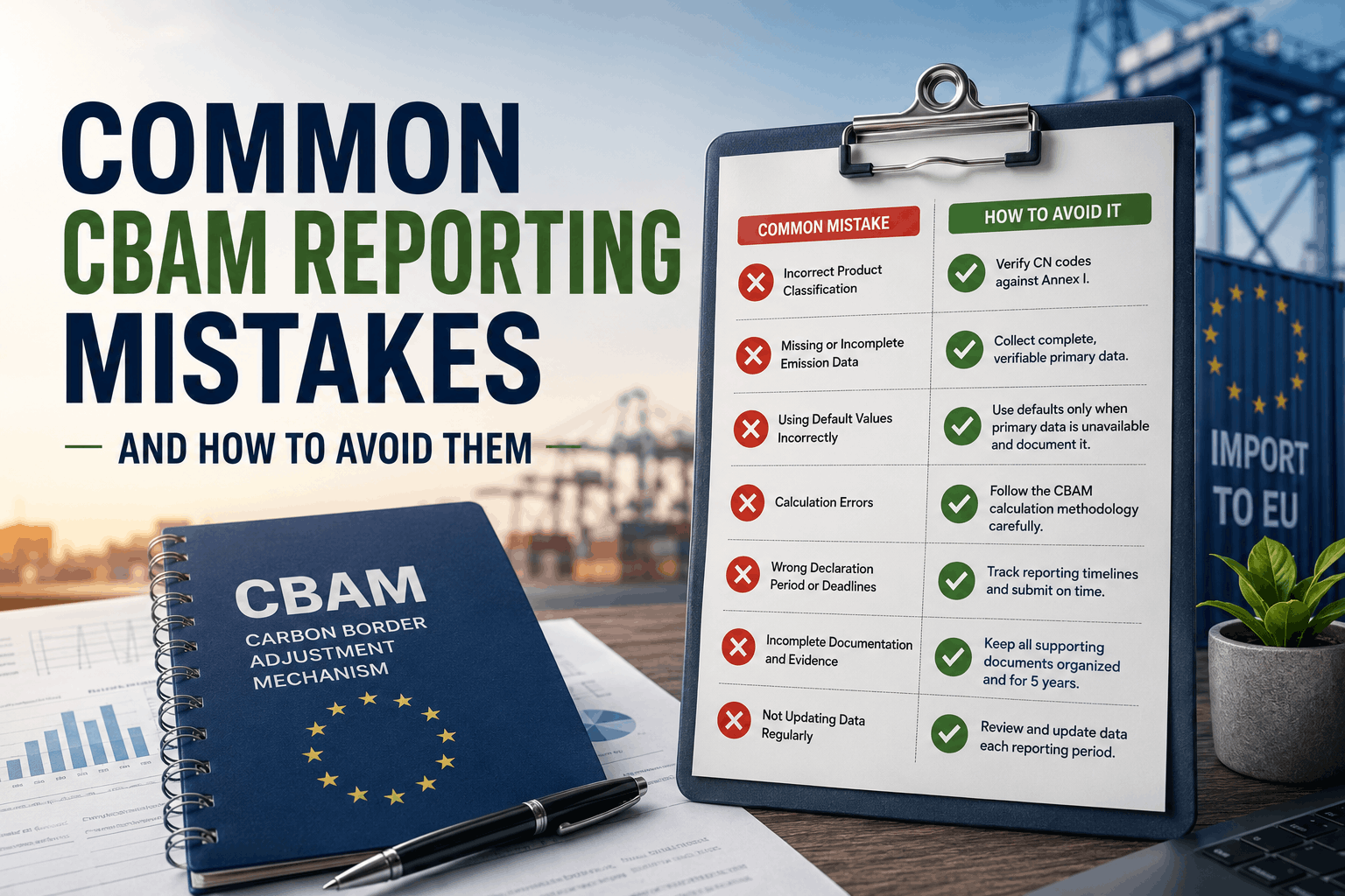 Common CBAM Reporting Mistakes and How to Avoid Them