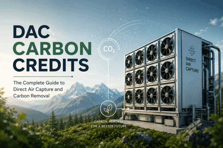 DAC Carbon Credits The Complete Guide to Direct Air Capture and Carbon Removal