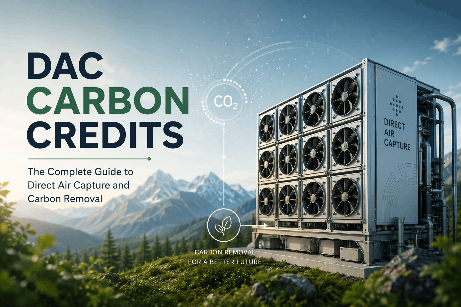 DAC Carbon Credits The Complete Guide to Direct Air Capture and Carbon Removal