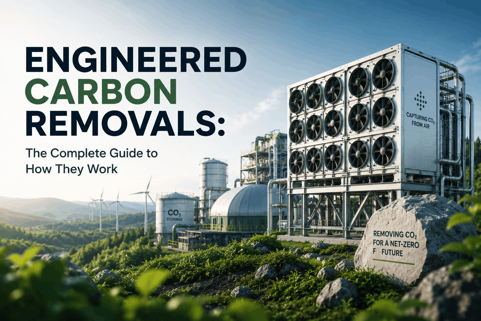 Engineered Carbon Removals The Complete Guide to How They Work