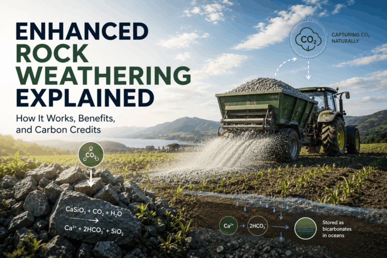 Enhanced Rock Weathering Explained How It Works, Benefits, and Carbon Credits