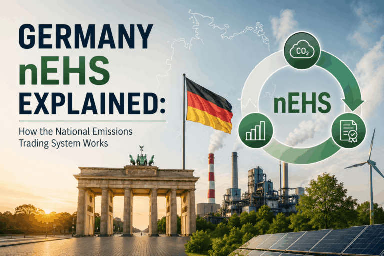 Germany nEHS Explained How the National Emissions Trading System Works