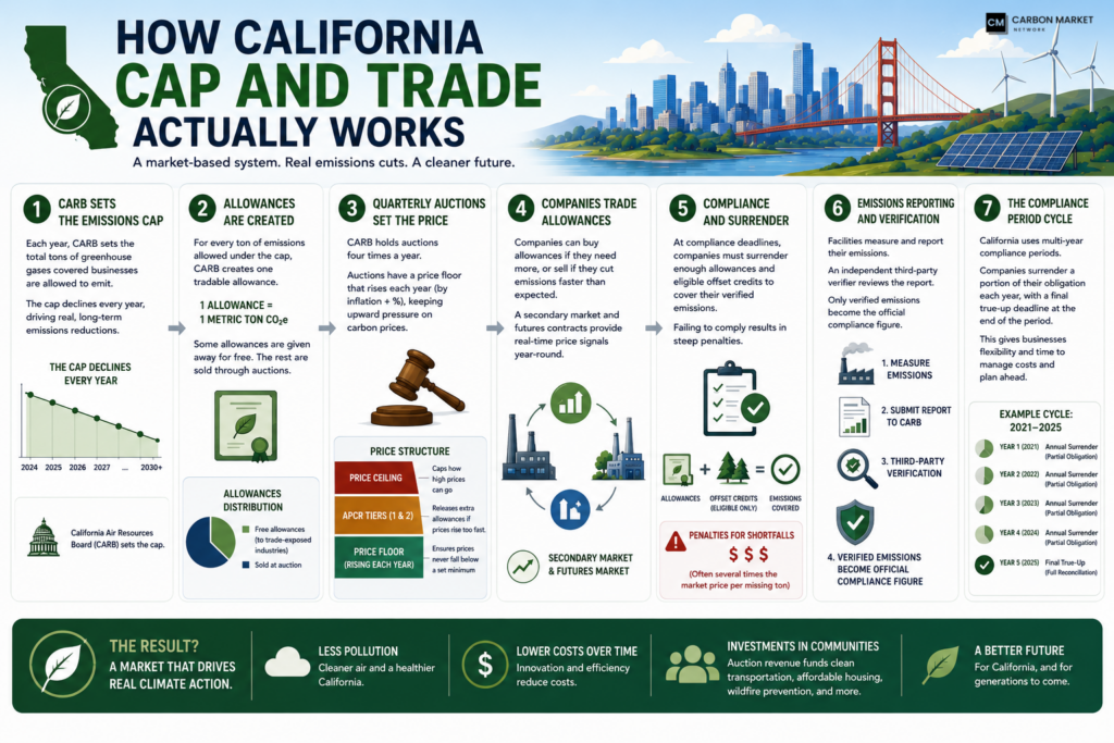 How California Cap and Trade Actually Works