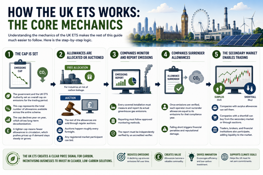 How the UK ETS Works The Core Mechanics