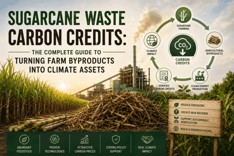 Sugarcane Waste Carbon Credits The Complete Guide To Turning Farm Byproducts Into Climate Assets