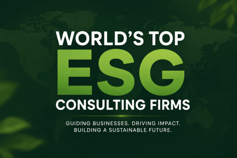 World's Top ESG Consulting Firms