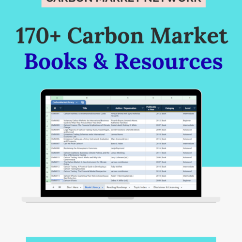 170+ Carbon Market Books & Resources