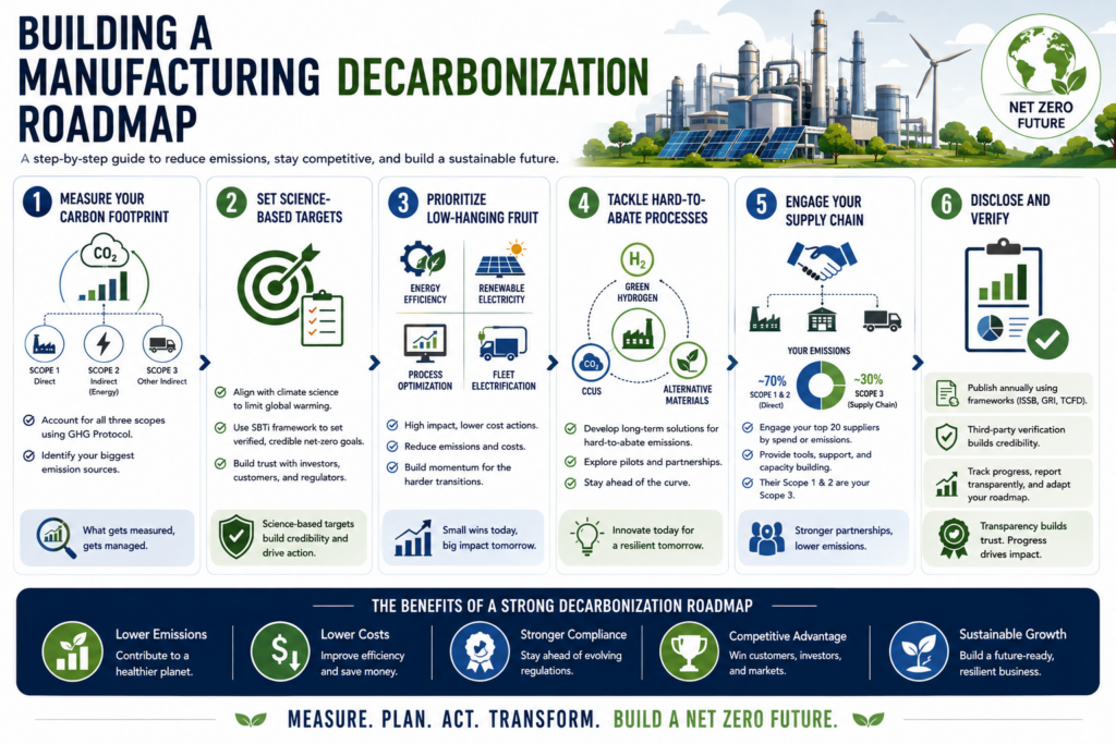 Building a Manufacturing Decarbonization Roadmap