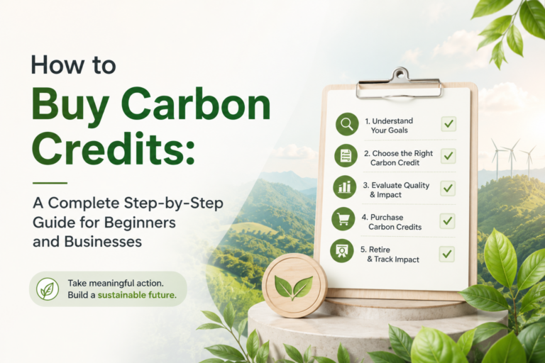 How to Buy Carbon Credits A Complete Step-by-Step Guide for Beginners and Businesses