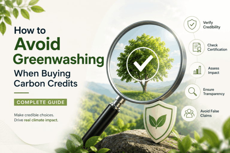 How to Avoid Greenwashing When Buying Carbon Credits