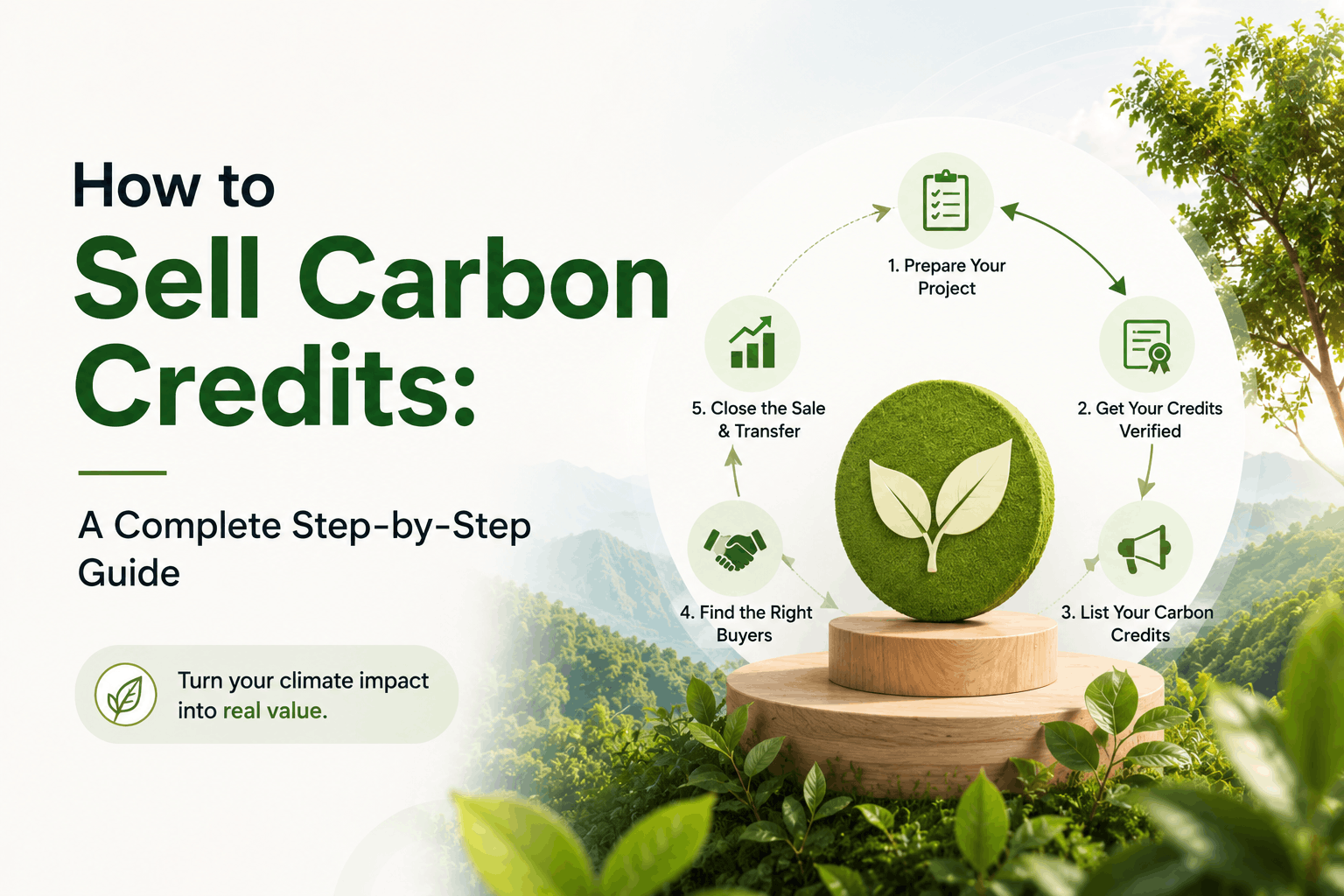 How to Sell Carbon Credits A Complete Step-by-Step Guide