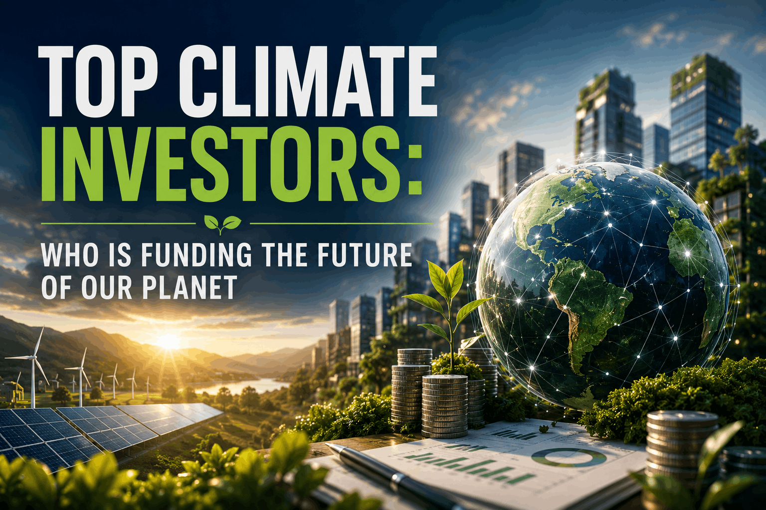 Top Climate Investors Who Is Funding the Future of Our Planet