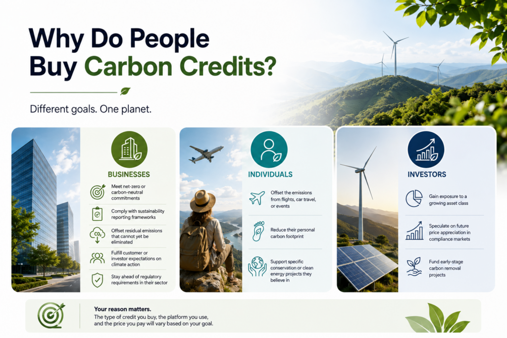 Why Do People Buy Carbon Credits