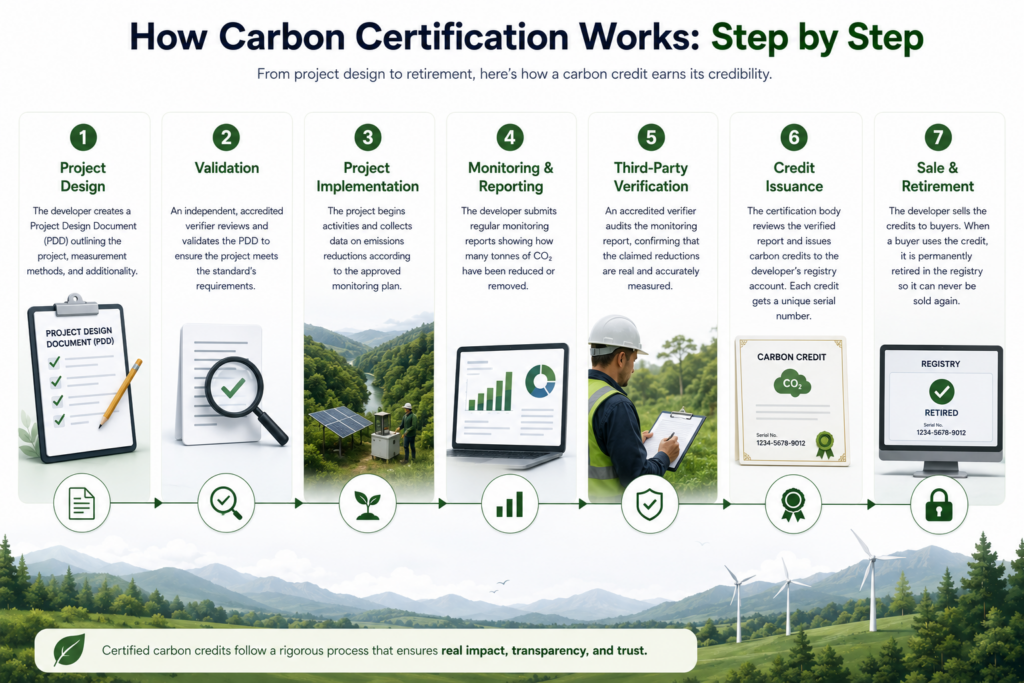 How Carbon Certification Works: Step by Step