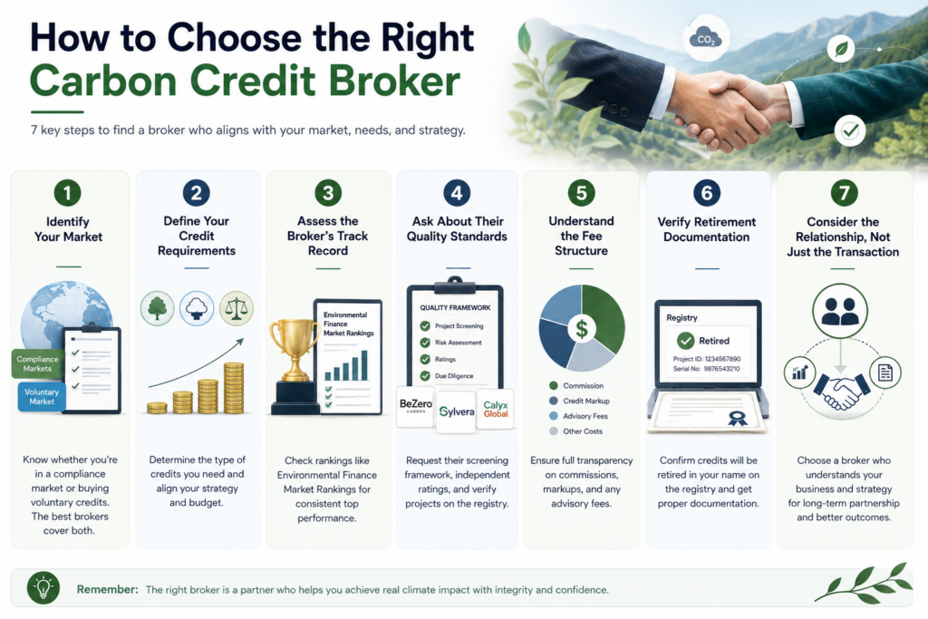 How to Choose the Right Carbon Credit Broker