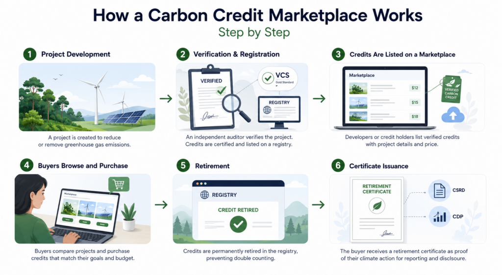 How to Choose the Right Carbon Credit Marketplace