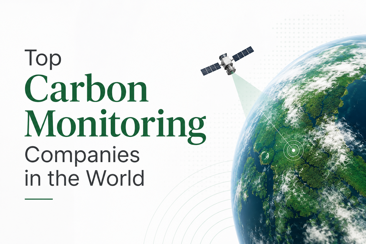 Top Carbon Monitoring Companies in the World
