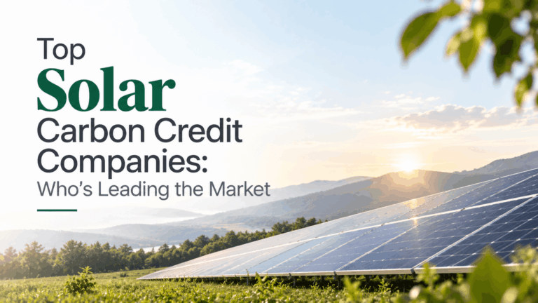 Solar Carbon Credit Companies