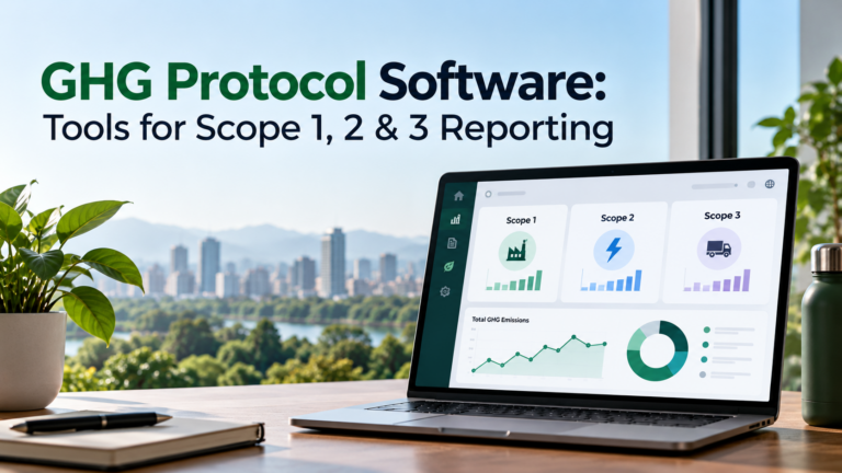 GHG Protocol Software: Tools for Scope 1, 2 & 3 Reporting