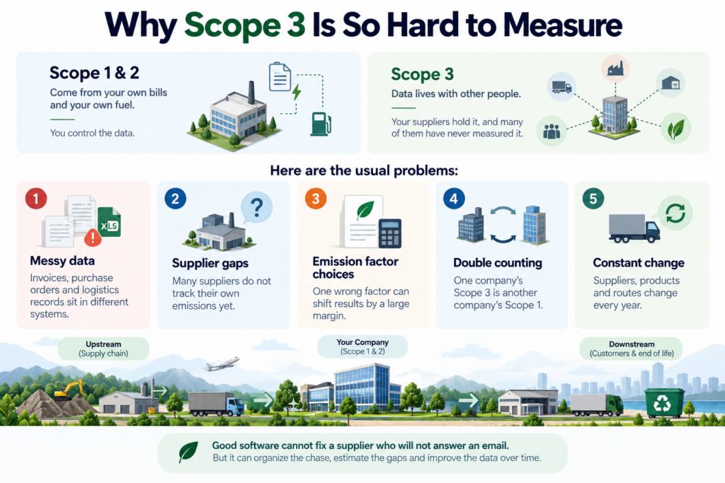 Why Scope 3 Is So Hard to Measure